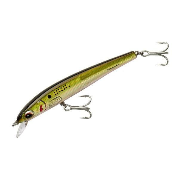 Bomber Saltwater Grade Long Shot Minnows Fishing Lures - Premium Saltwater Fishing Baits for Bass, Trout & Walleye | Ideal for Surf Fishing, Pier Casting & Offshore Angling