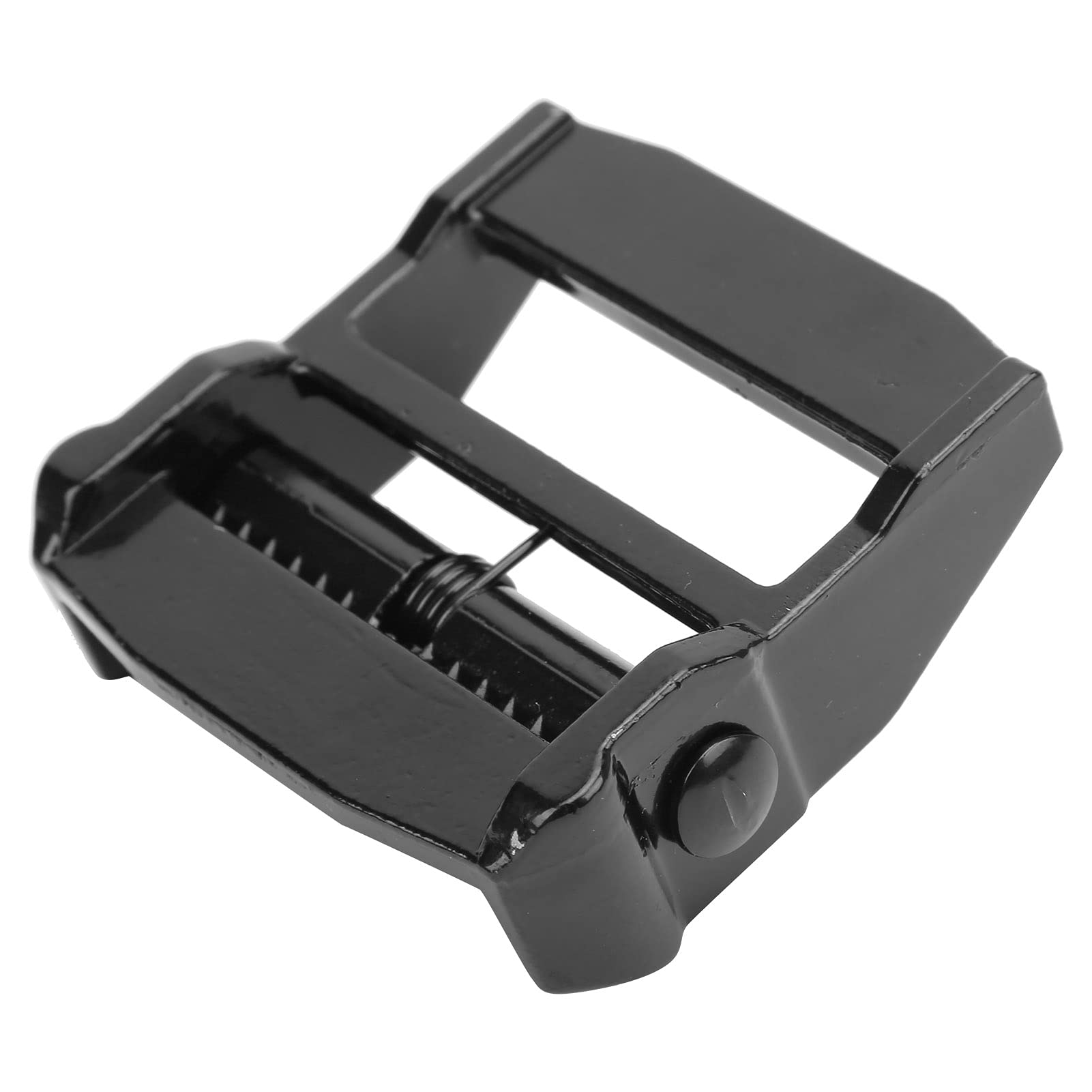 Black Zinc Alloy Luggage Backpack Belt Toggle Clip - High Strength Metal Buckle for Secure Fastening | Compact & Practical Travel Accessory for Suitcases, Hiking Bags & Outdoor Gear