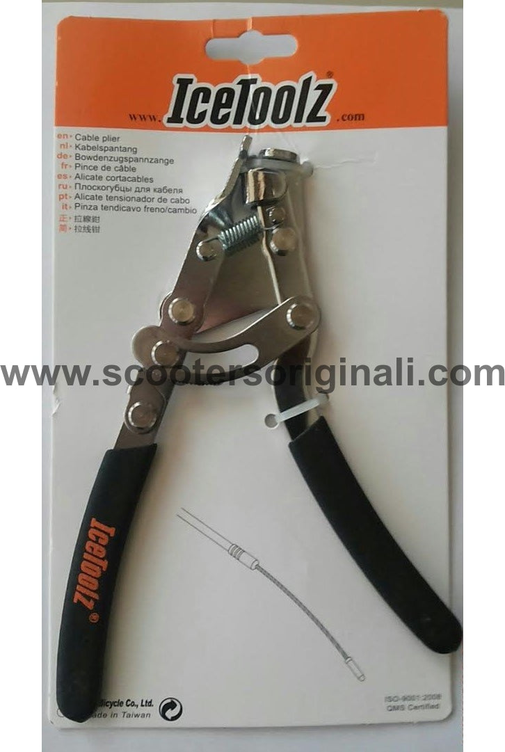 Vespa Tool IceToolz Professional Bike Cable Pliers - Premium Bicycle Brake & Gear Cable Cutters for Cycling Maintenance & Repair - Perfect for Home Mechanics & Bike Shops