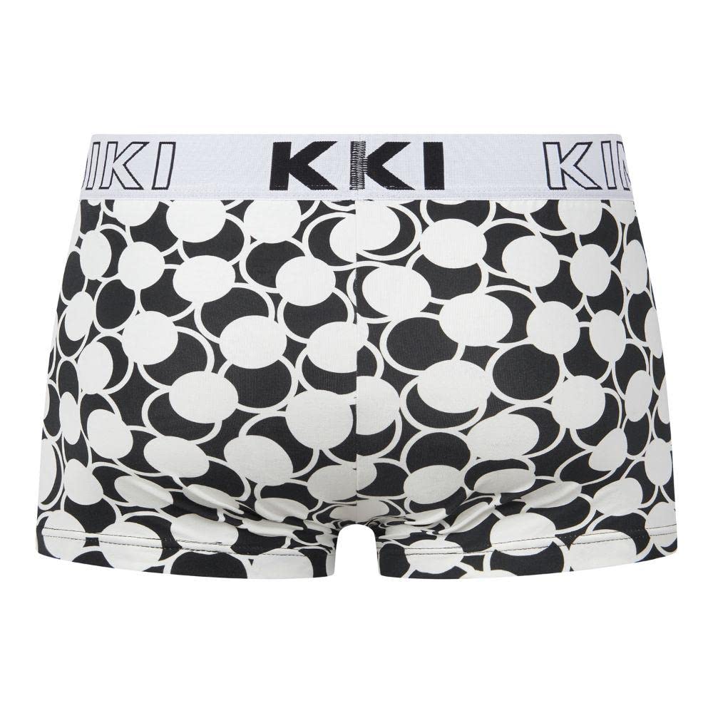 Kiniki Men's Cotton Printed Hipster Underwear - Soft Breathable Comfort Underwear for Daily Wear, Gym & Lounge
