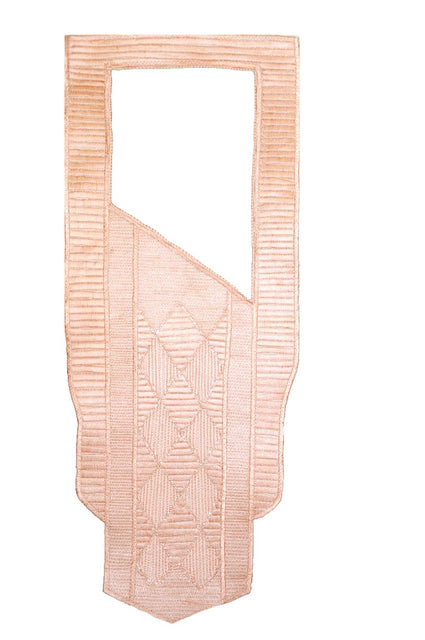Stylish Peach Agbada Joromi Embroidered African Traditional Attire for Men - Perfect for Weddings, Parties & Cultural Events