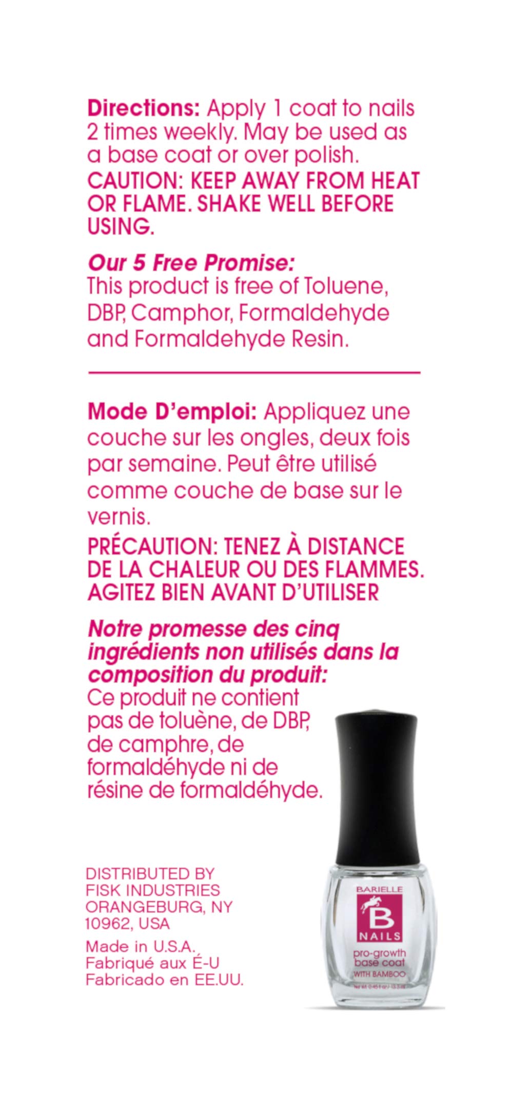 4-Piece Nail Strengthening Kit - Nail Repair & Care Treatment for Stronger Nails | At-Home Bootcamp Nail Care Solution for Weak, Brittle Nails - Perfect for Salon-Quality Results & DIY Manicures