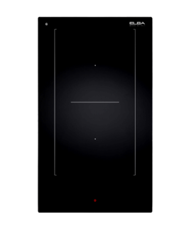 Elba EIN 302 30CM 2-Zone Induction Cooktop - Portable Electric Stove for Kitchen, Camping & Small Spaces