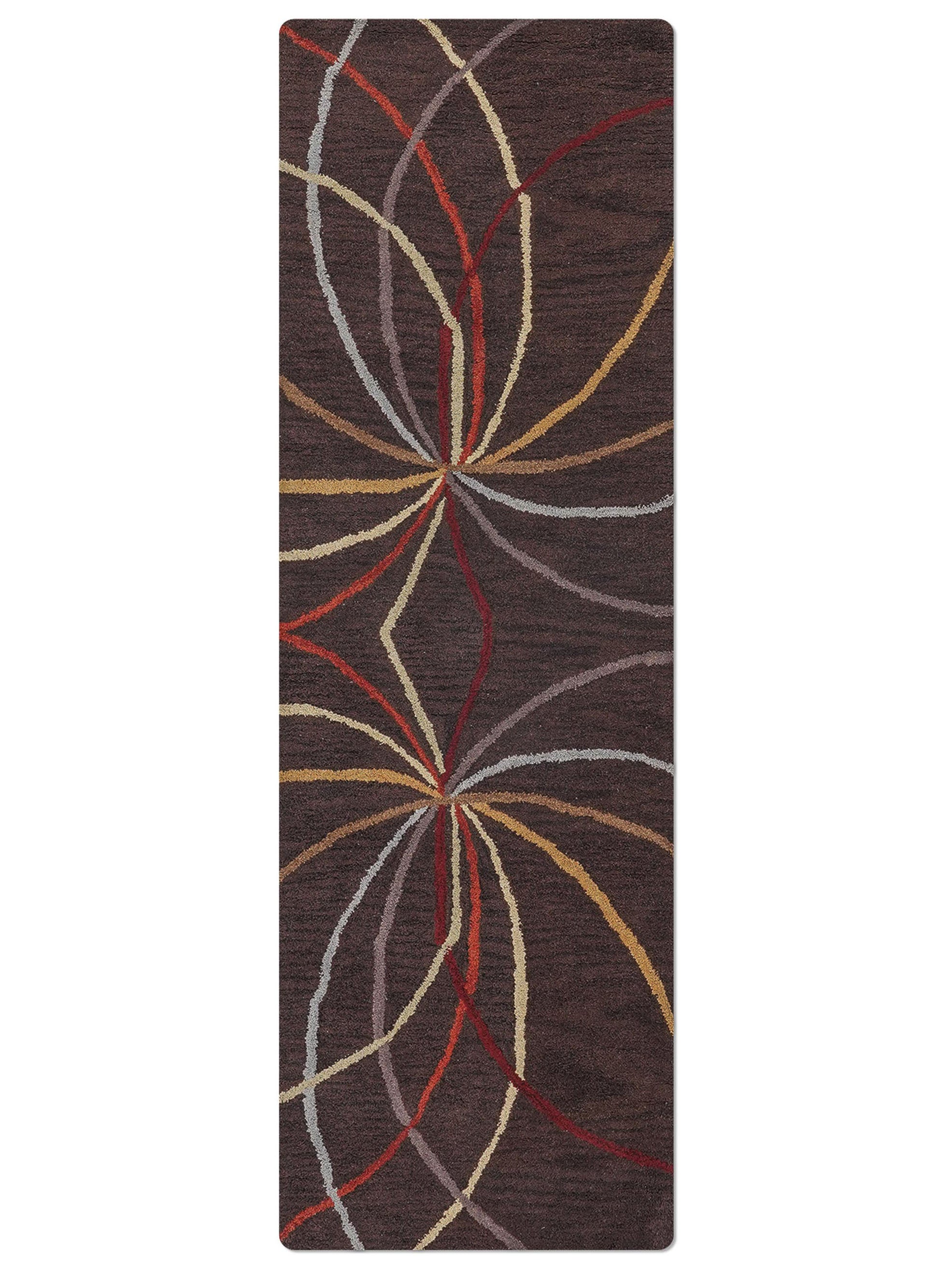 ChicBurst Hand Tufted Wool Area Rug - Soft Modern Boho Rug for Living Room, Bedroom & Nursery - Non-Slip Comfortable Floor Mat for Home Decor