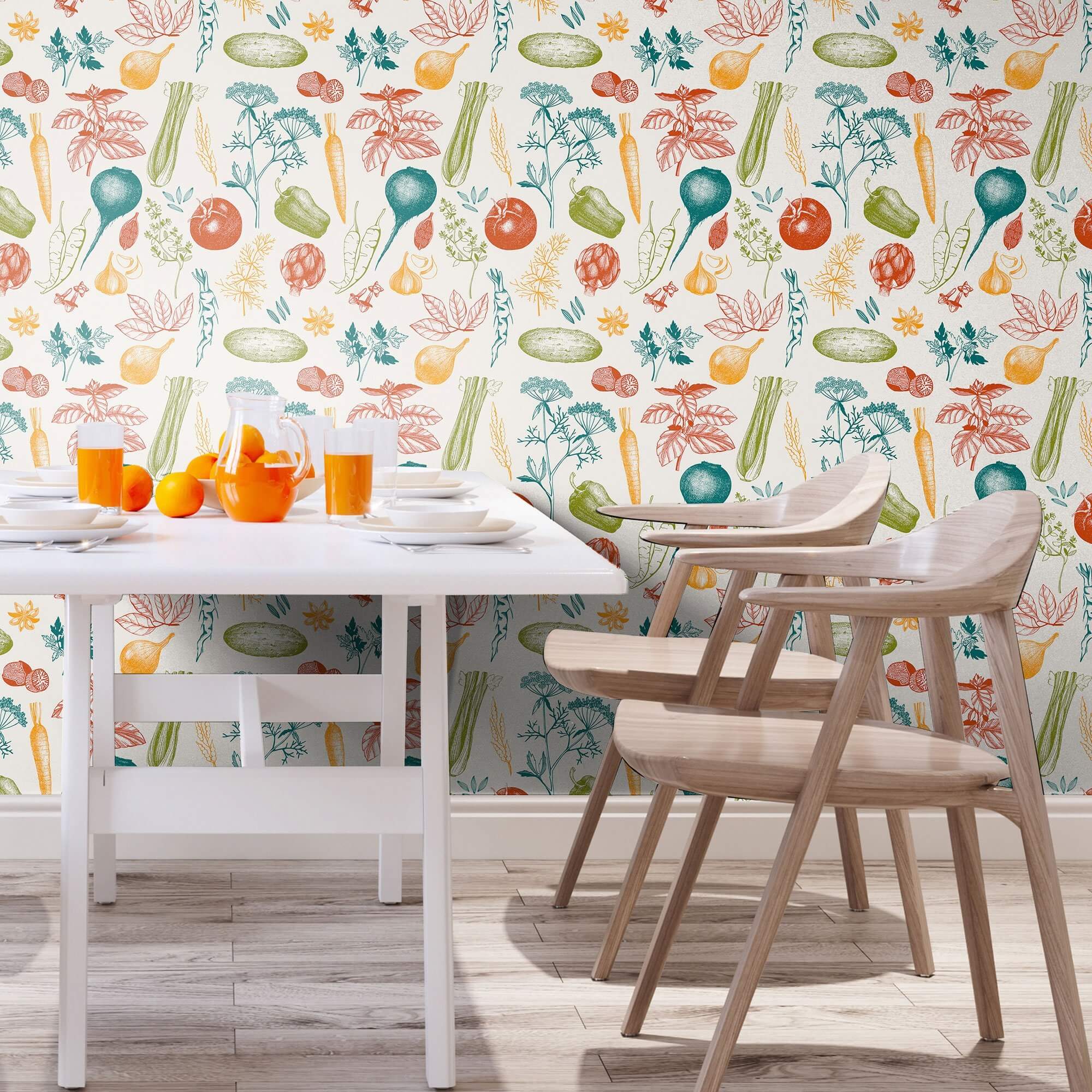 Vintage White Peel and Stick Removable Wallpaper - Self-Adhesive Tile Pattern Wallpaper for Kitchen Backsplash, Bathroom, and Home Decor