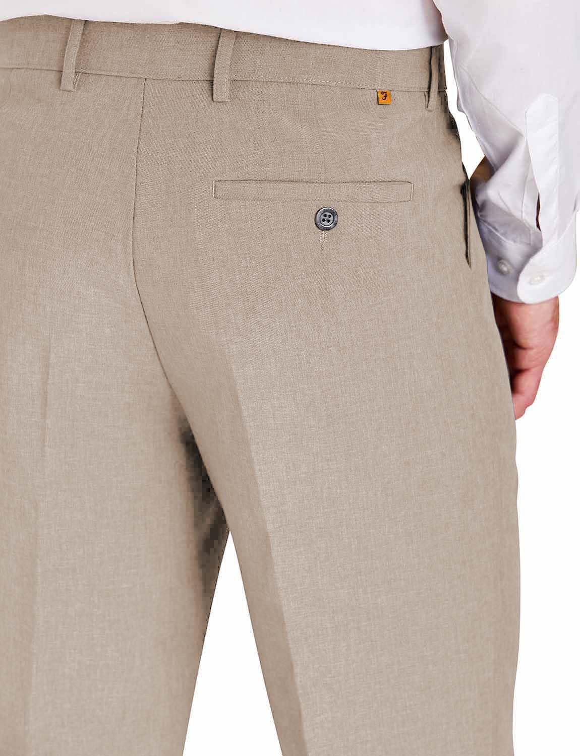 Stylish Men's Frogmouth Pocket Formal Pants - Versatile Office & Business Attire for Professional Look