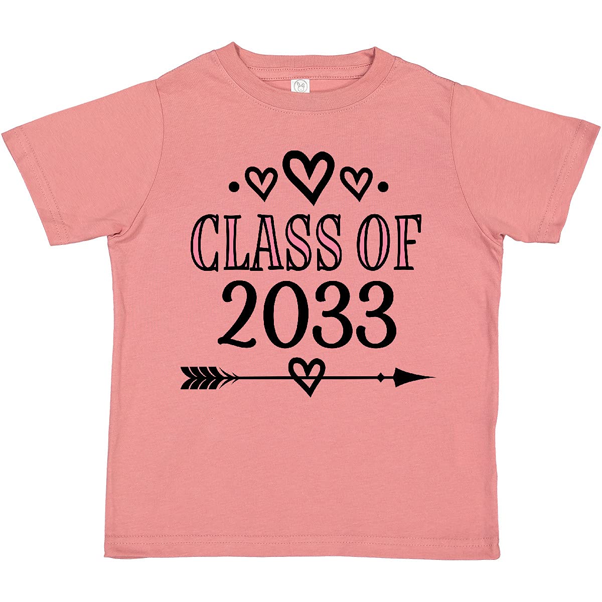 Inktastic Class of 2033 Graduation Toddler T-Shirt - Cute Baby Boy Girl School Celebration Outfit for Kindergarten Preschool Graduation Ceremony