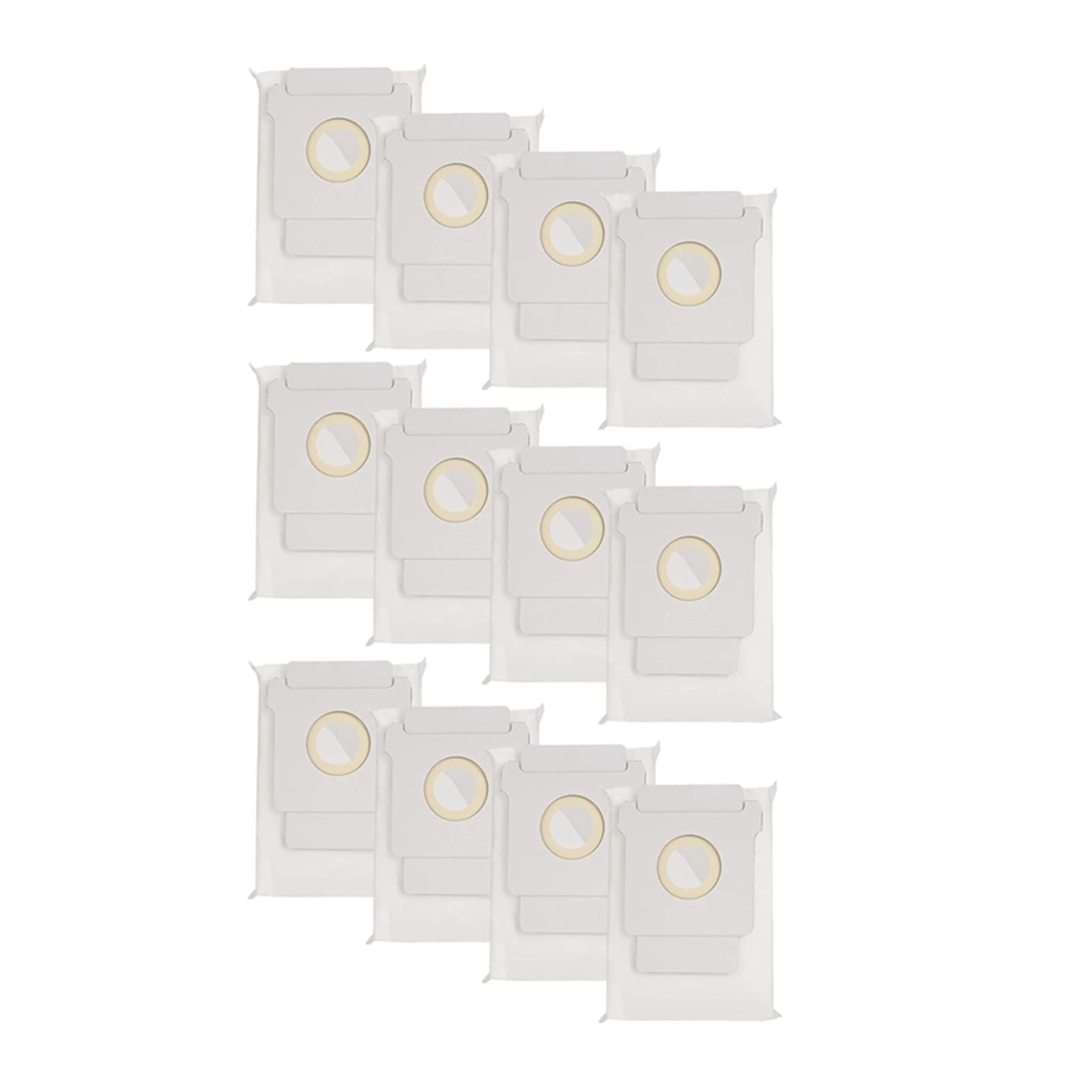 QZEP 12 Pack Dust Bags for iRobot Roomba i7, e5, e6, s9, i & s Series - Premium Vacuum Replacement Parts (Sky Blue) | Ideal for Pet Hair, Allergies & Daily Home Cleaning