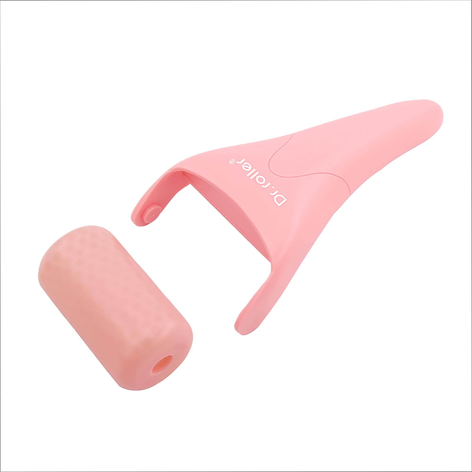 Ice Roller for Face & Eyes - Pink Silicone Facial Ice Roller to Reduce Puffiness, Wrinkles & Migraine Relief | Cooling Skin Care Tool for Women | Perfect for Morning Routine, Post-Workout Recovery & Spa Days