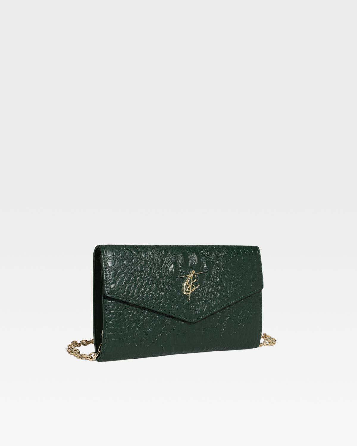 Apollo 2 Clutch Shoulder Bag for Women - Emerald Green Crossbody Purse | Fashionable & Functional for Work, Travel & Evening Events