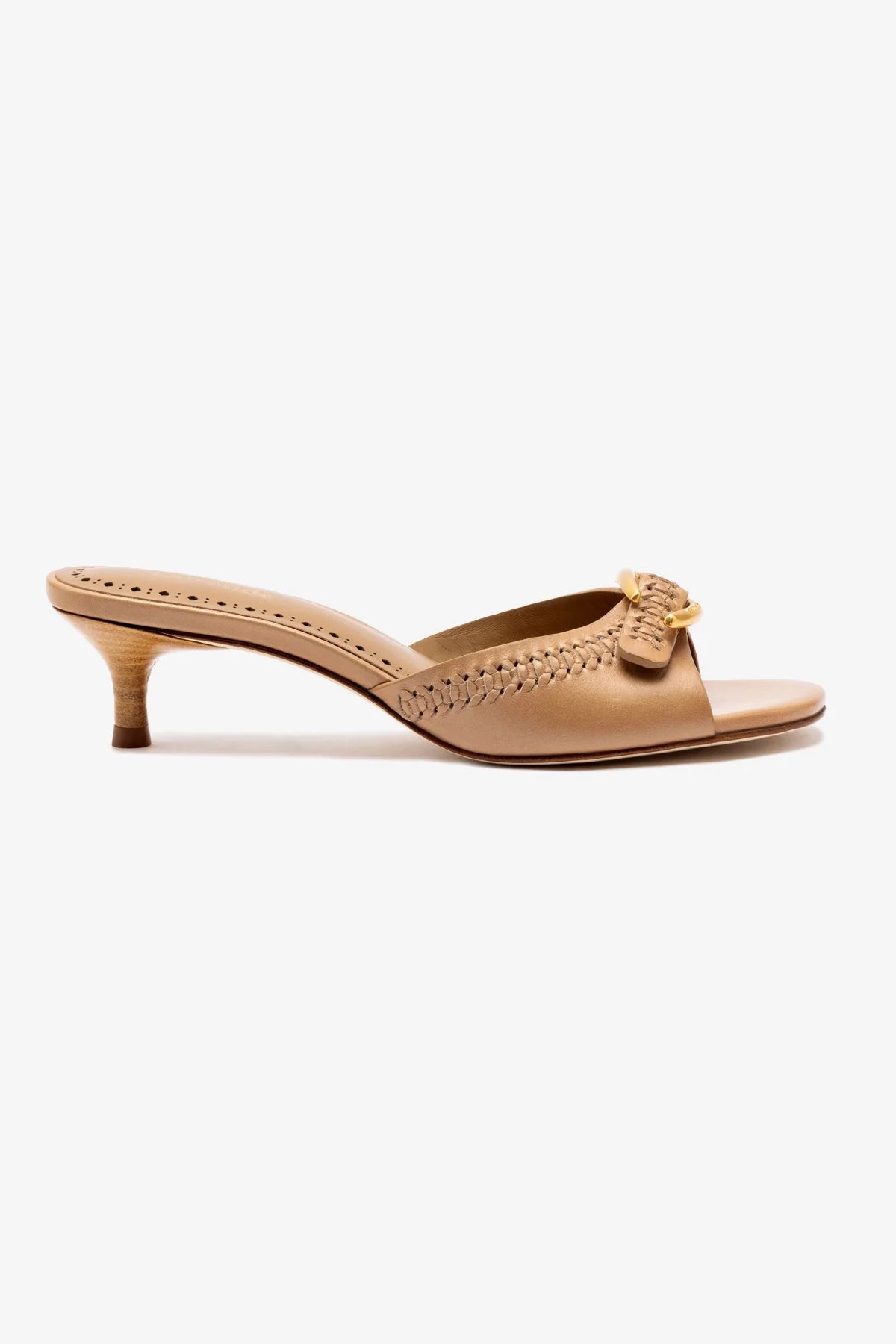 Verona Mule Shoes for Women - Comfortable Slip-On Loafers in Soft Hazelnut Leather | Perfect for Casual Wear, Office & Travel