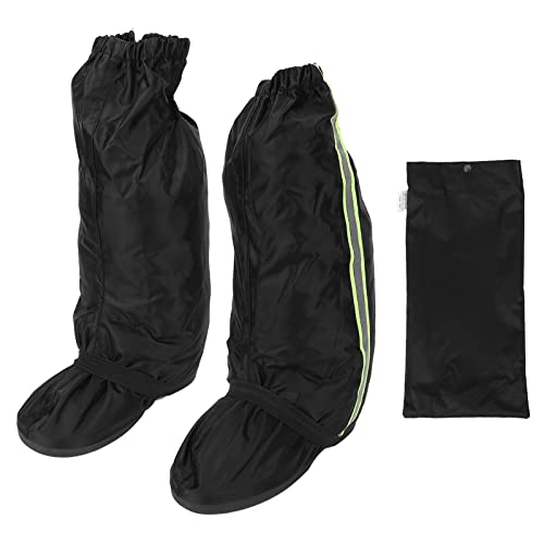 Waterproof Reusable Rain & Snow Shoe Covers - XL Size for Cycling, Hiking, Mountaineering & Outdoor Activities | Non-Slip Overshoes Protectors for Wet Weather Riding & Climbing Adventures