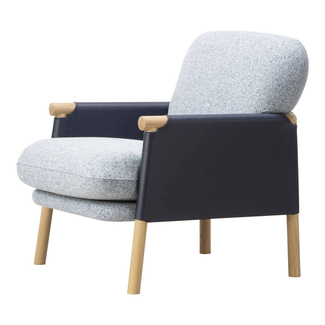 Erik Jorgensen Savannah Petite Lounge Chair - Modern Compact Lounge Chair for Small Spaces - Perfect for Apartments, Living Rooms & Reading Nooks