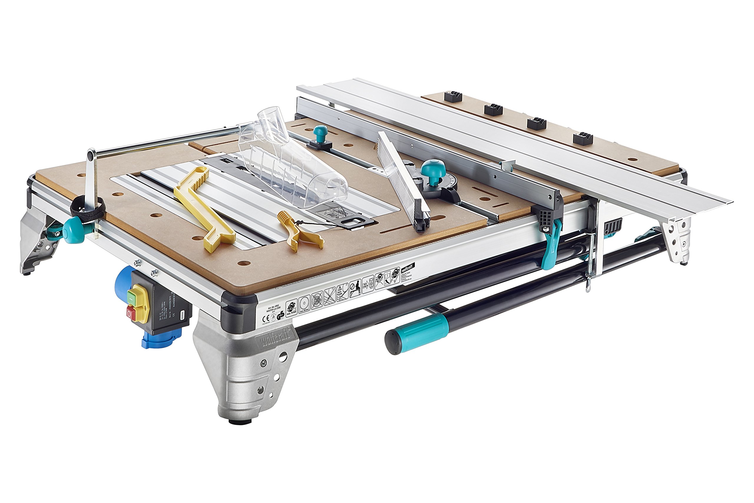 MASTER Cut 2500 Professional Saw Table & Workstation - Heavy Duty Woodworking Bench for DIY Projects & Home Workshops