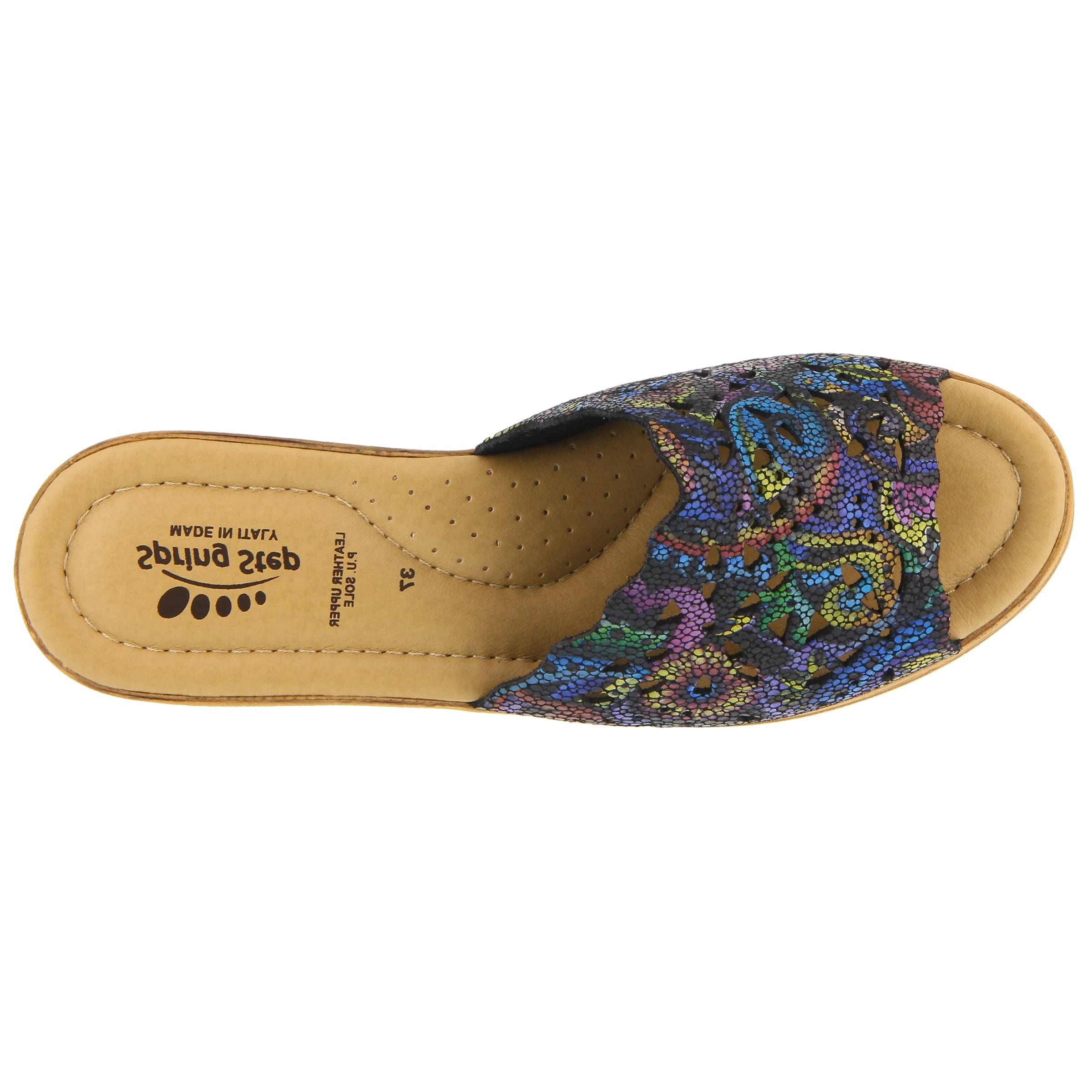 Women's ESTELLA Fashion Wedge Slide Sandals - Comfortable Spring & Summer Casual Shoes for Beach, Vacation & Everyday Wear