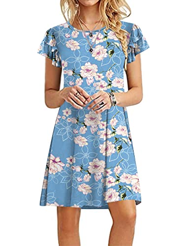 Flower Light Blue