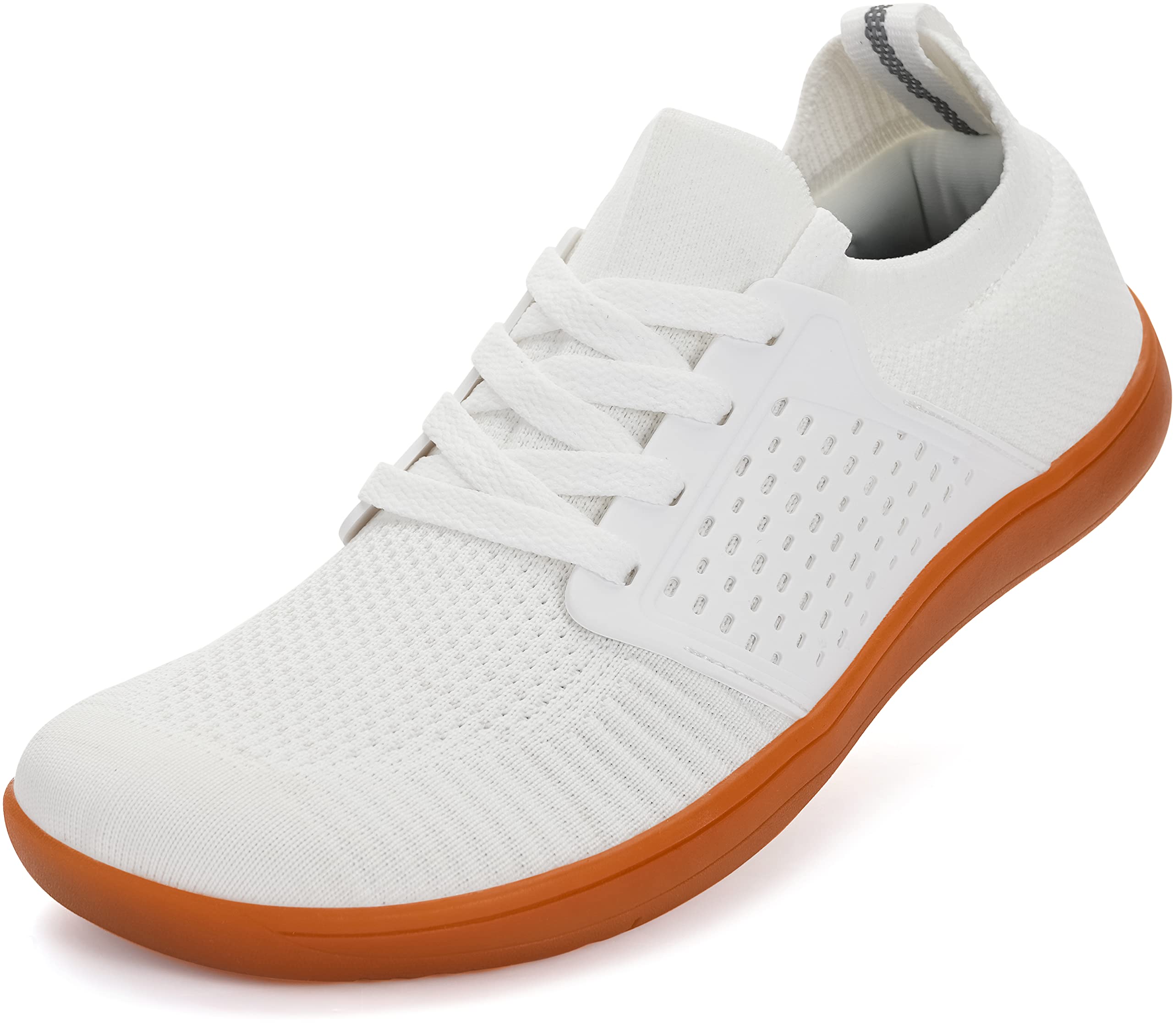 WHITIN Men's Wide Minimalist Barefoot Sneakers - Zero Drop Sole for Natural Movement | Midfoot Stability Arch Support | Lightweight Breathable for Running, Gym & Everyday Wear