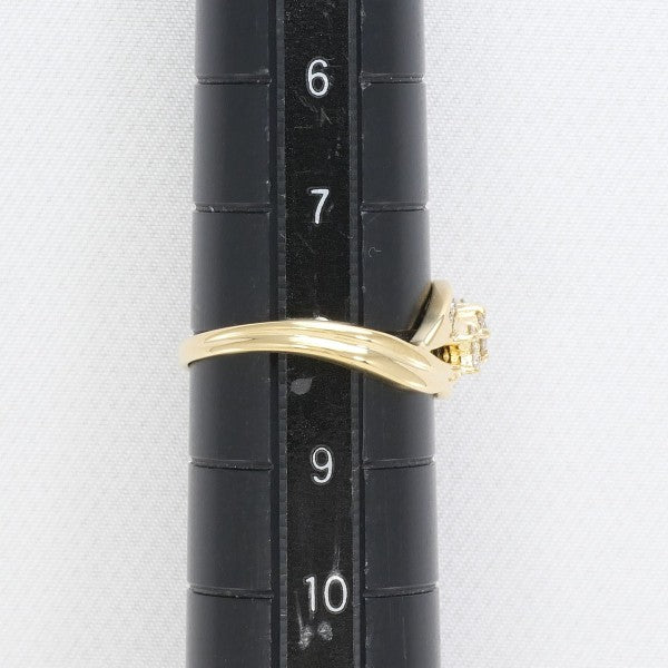 18K Yellow Gold Diamond Ring for Women - Elegant Solitaire Engagement & Wedding Band - Perfect for Proposals, Anniversaries, and Special Occasions