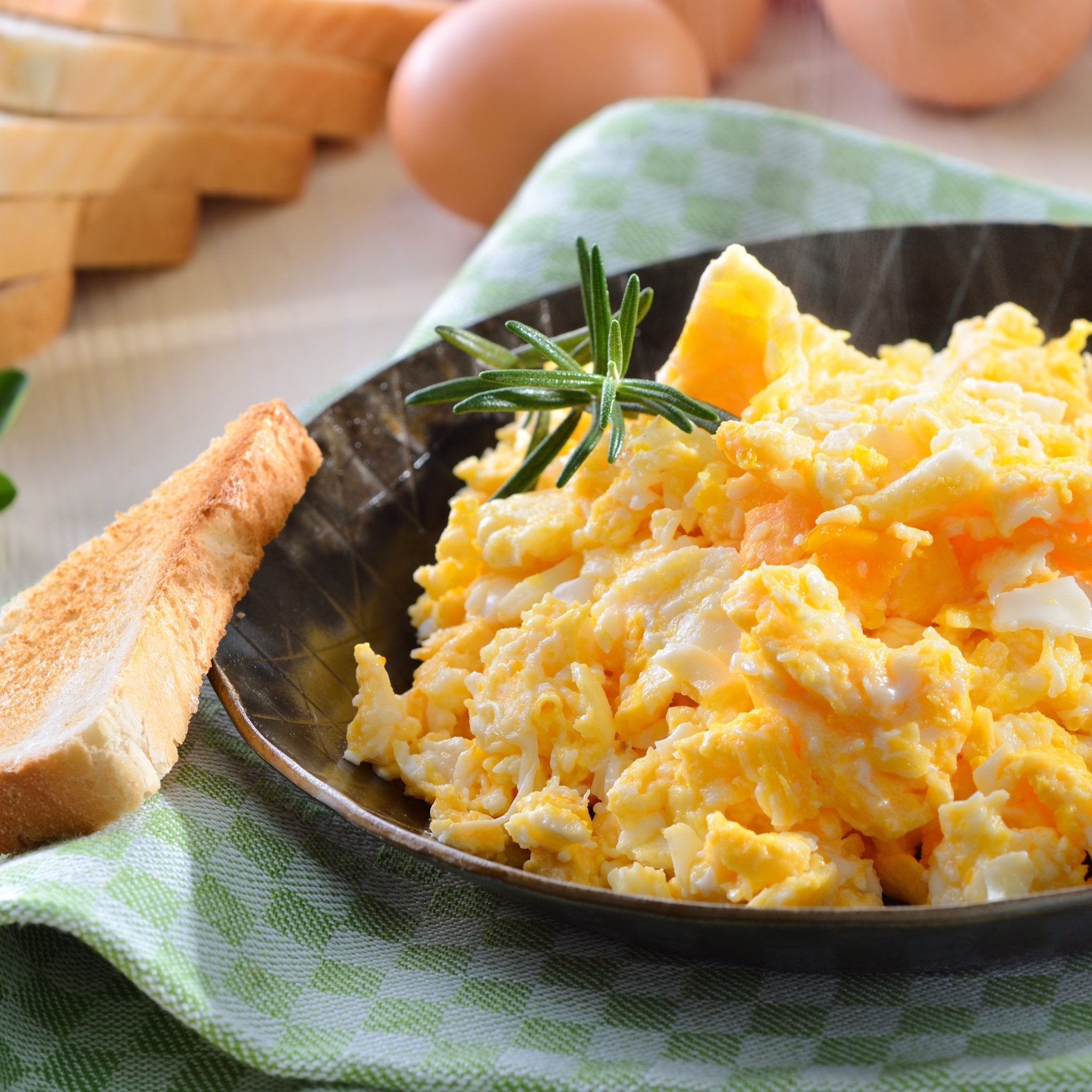 Pasteurized Scrambled Egg Mix Can - 57 Servings (1.5 lbs) | Easy Breakfast Solution for Restaurants, Cafes & Bulk Cooking | Ready-to-Use Egg Mixture for Omelets & Baking