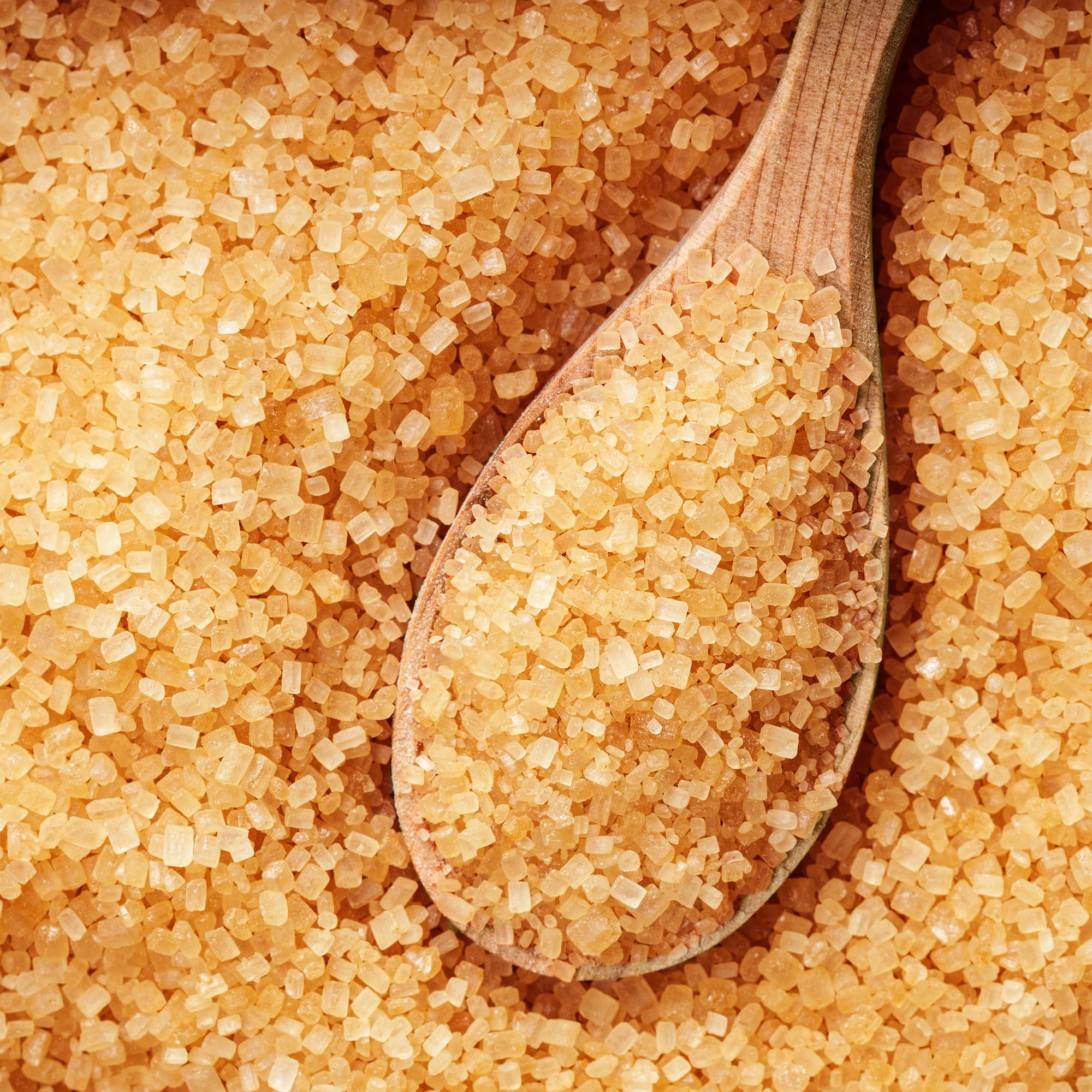 Organic Demerara Sugar Crystals - Raw Unrefined Cane Sugar for Coffee, Tea, Cocktails & Baking - 28.8oz (1.8lb) Bulk Natural Sweetener - Perfect for Homemade Cookies, Cakes & Specialty Drinks