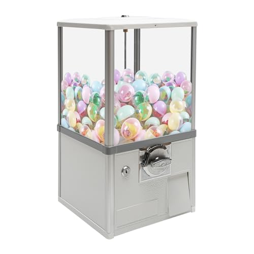 Commercial Candy Gumball Vending Machine - High Capacity Capsule Dispenser for Business, Arcades & Retail Stores - Vintage Style Bulk Vending Solution (US Stock) - Perfect for Shopping Malls, Amusement Parks & Family Entertainment Centers