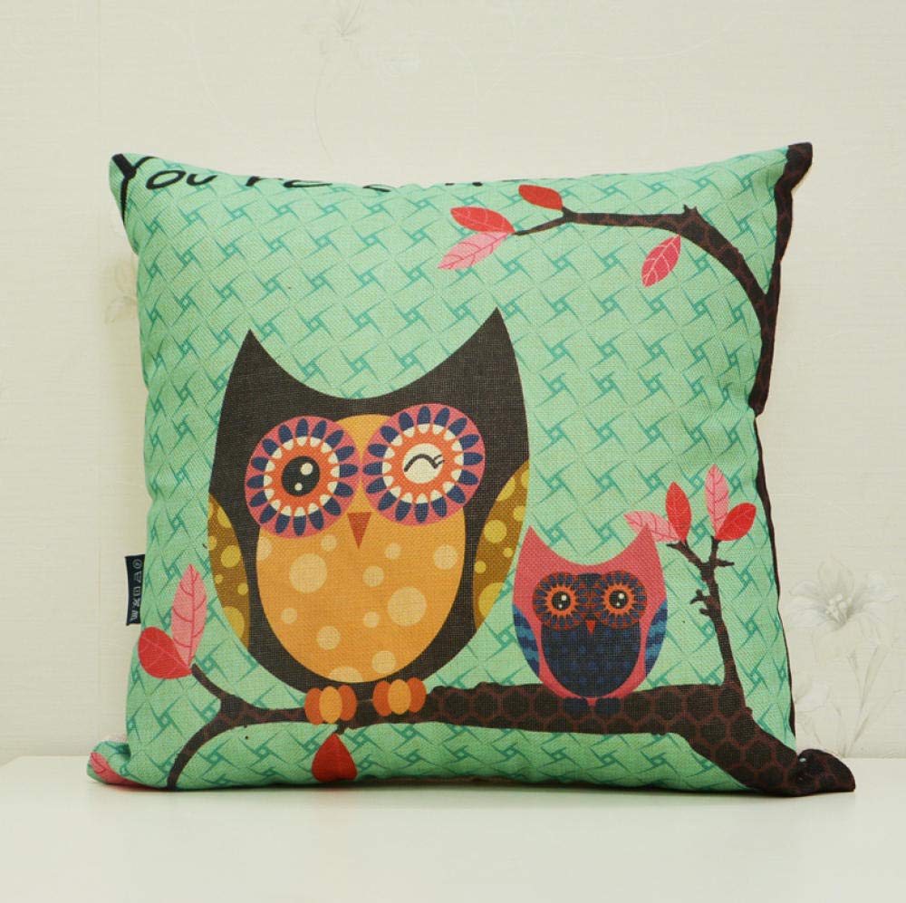 QWE Anime Cartoon Sofa Pillow - Soft Cotton Cushion for Bed, Headrest, Office & Home Decor - Perfect for Napping, Lounging & Anime Lovers