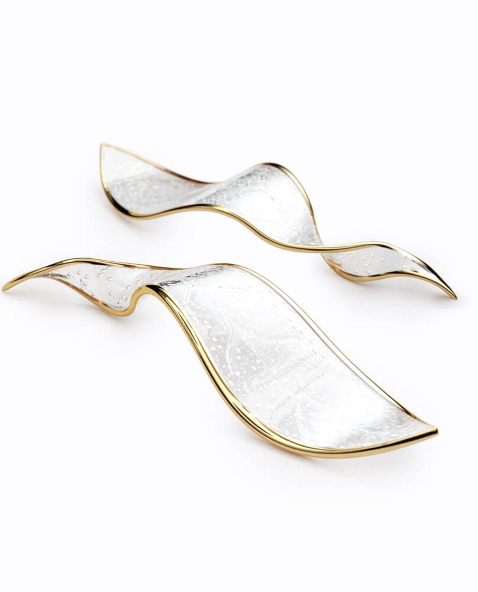 Elegant Fluttering Leaves Chandelier - Modern Leaf Design Ceiling Light Fixture for Living Room, Bedroom, Dining Room Decoration | Perfect for Home, Hotel, and Restaurant Lighting