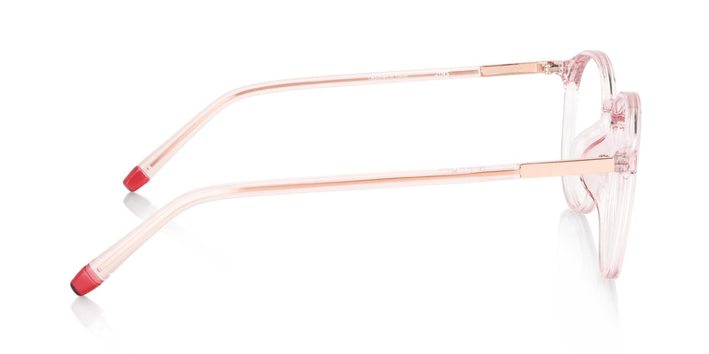 JINS x NARUTO SAKURA Model Pink Glasses - Anime Inspired Eyewear for Naruto Fans - Perfect for Cosplay, Fashion & Daily Wear