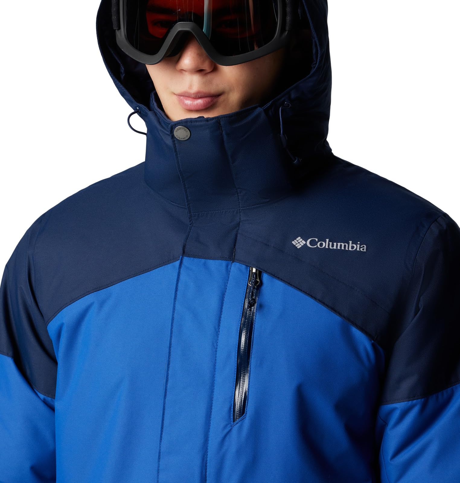 Columbia Men's Last Tracks II Jacket - Waterproof Winter Coat for Hiking & Outdoor Activities | Windproof Insulated Snow Jacket for Cold Weather Adventures