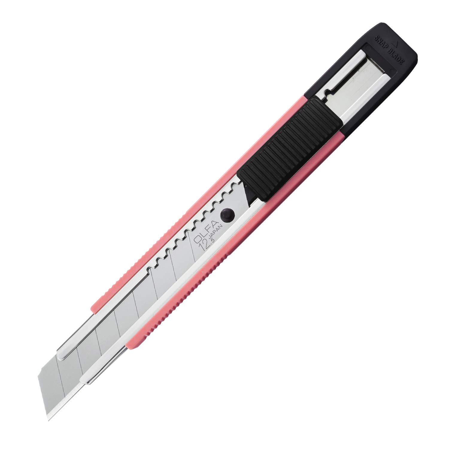 OLFA 203BSP All-Purpose Utility Knife - Medium Size, Thick Blade, Pink Handle | Perfect for Crafting, DIY Projects & Office Use