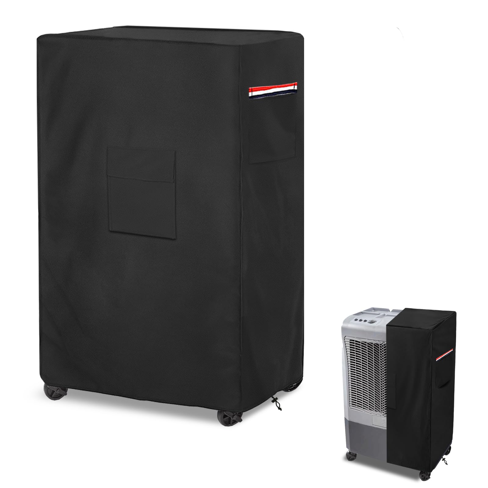 Hessaire MC61M MC61V Evaporative Cooler Cover - Heavy Duty 600D Waterproof Outdoor Swamp Cooler Protection - 21