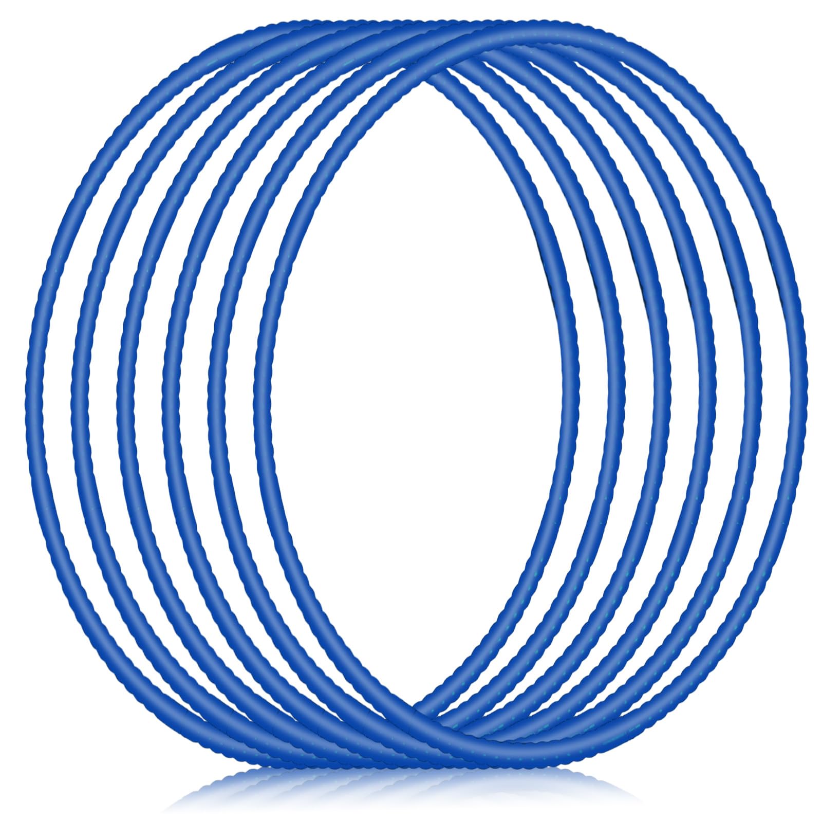Shappy 6-Pack Adjustable Plastic Hoops for Gym, Play & Dog Agility Training
