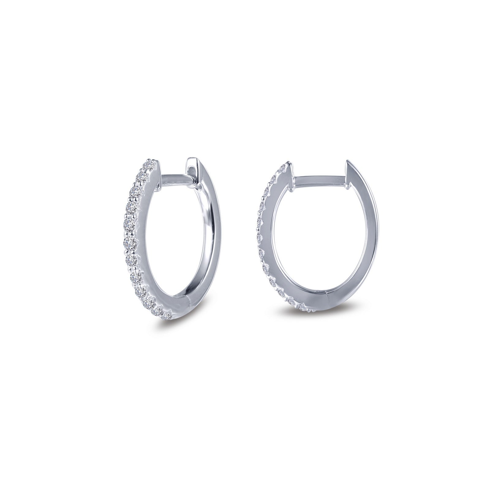 10mm x 11mm Oval Huggie Hoop Earrings for Women - Gold & Silver Small Huggie Earrings for Daily Wear, Gift Giving & Special Occasions