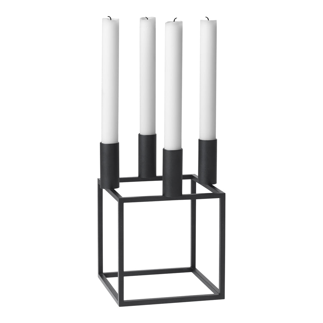 Stylish Kubus 4 Modern Candle Holder Set - Elegant Home Decor for Dining Table, Fireplace & Wedding Centerpieces - Perfect for Romantic Ambiance & Holiday Decorations