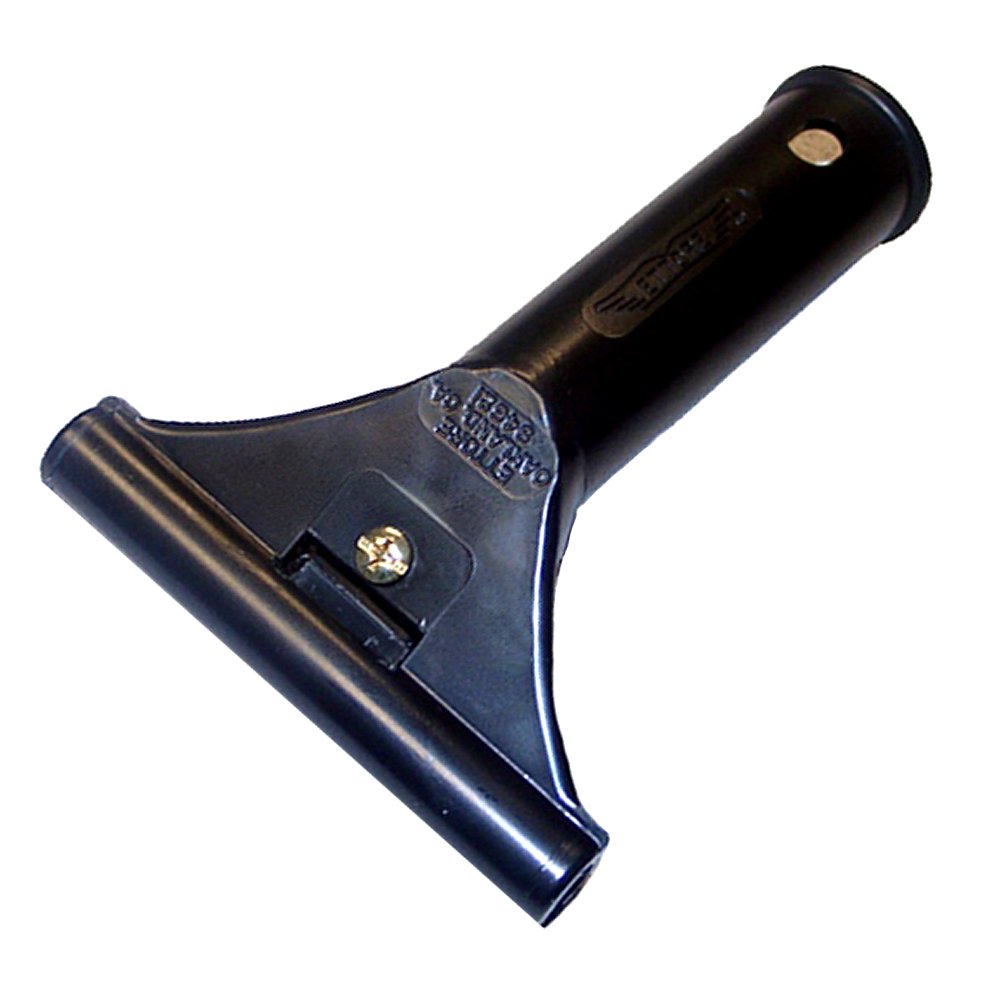 Ettore 1370 ScrapeMaster Carbon Razor Scraper Handle - 6 Pack Heavy Duty Window & Floor Scraper for Professional Cleaning, Paint Removal, and DIY Home Improvement Projects