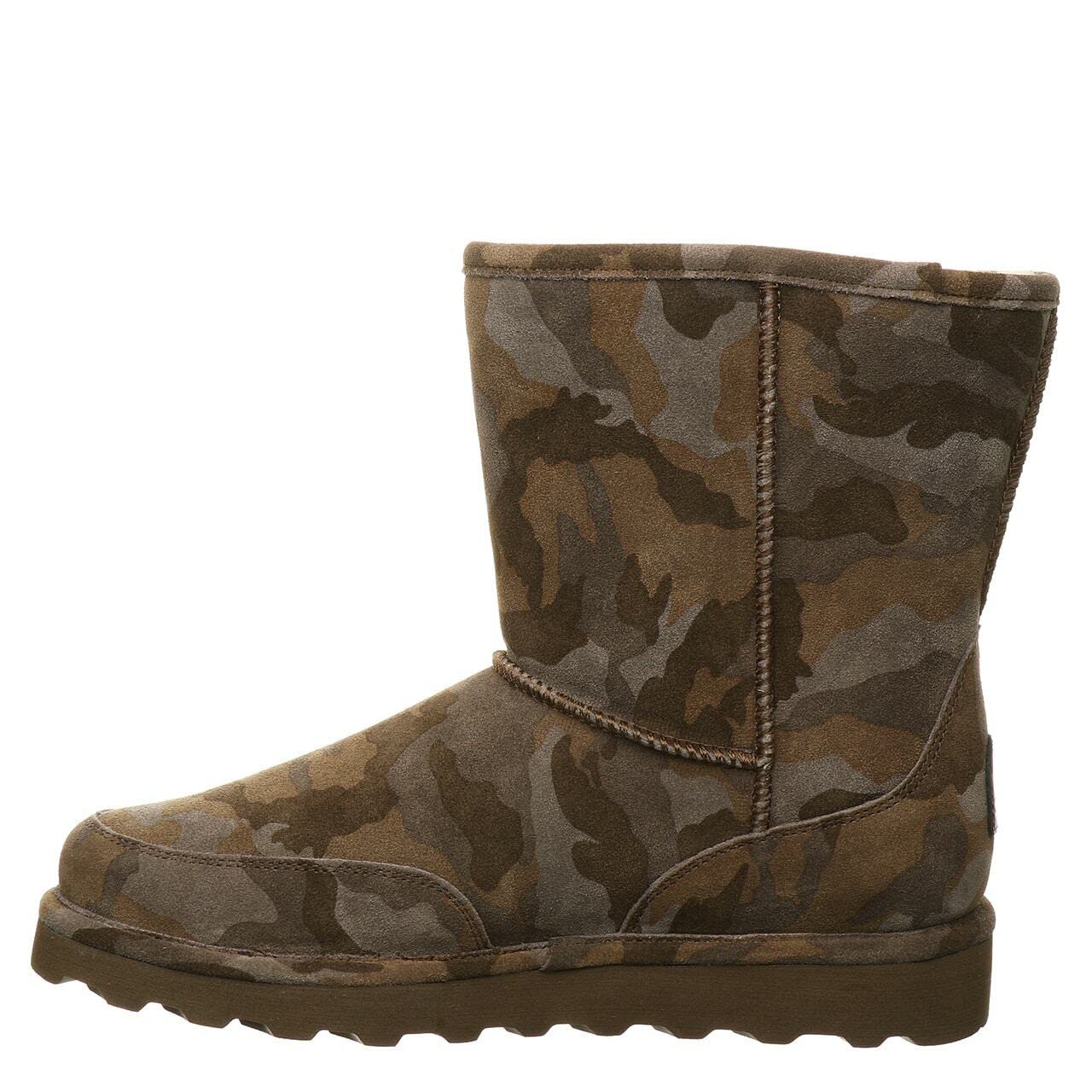 BEARPAW Men's Brady Slip-On Winter Boots - Comfortable & Stylish Fashion Boots for Men in Multiple Colors | Perfect for Casual Wear, Outdoor Activities & Cold Weather