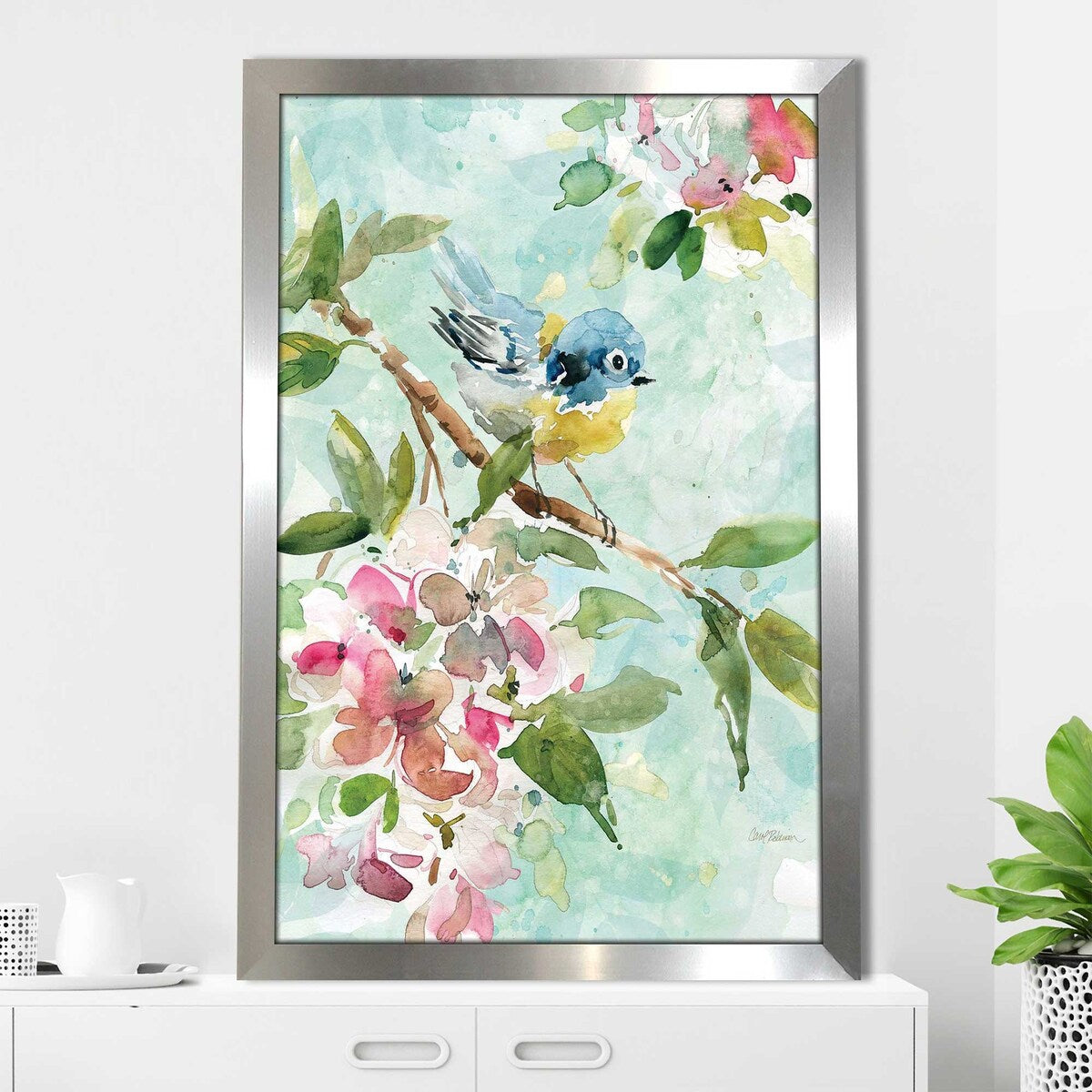 Carol Robinson 'Asbury Garden Song I' Acrylic Print - Vibrant Wall Art for Home, Office & Gift Decor
