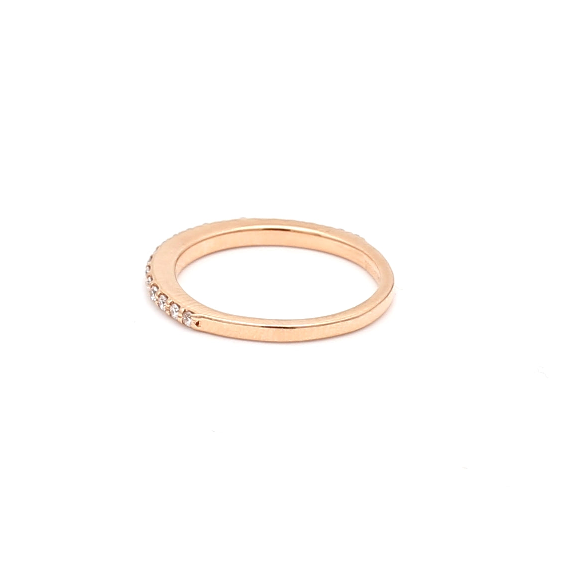 0.10 Carat Round Brilliant G VS1 Diamond Engagement Ring - 14K Rose Gold Wedding Band for Women, Perfect for Proposals, Anniversaries & Bridal Jewelry Gifts