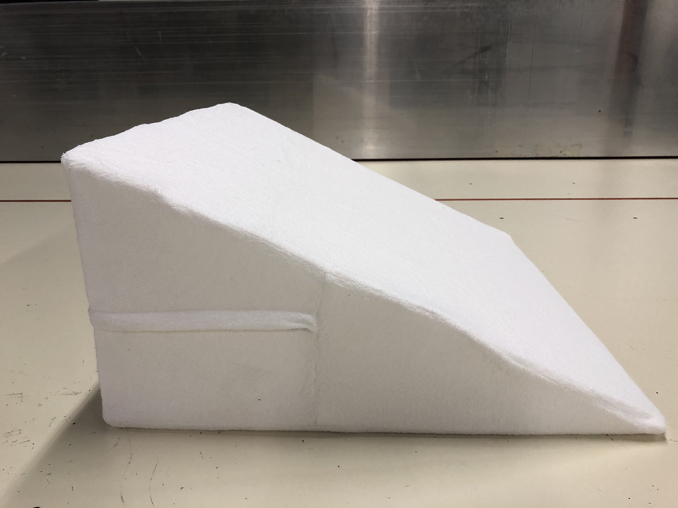 Foam Bed Wedge Pillow with Gel Memory Back Support - 38
