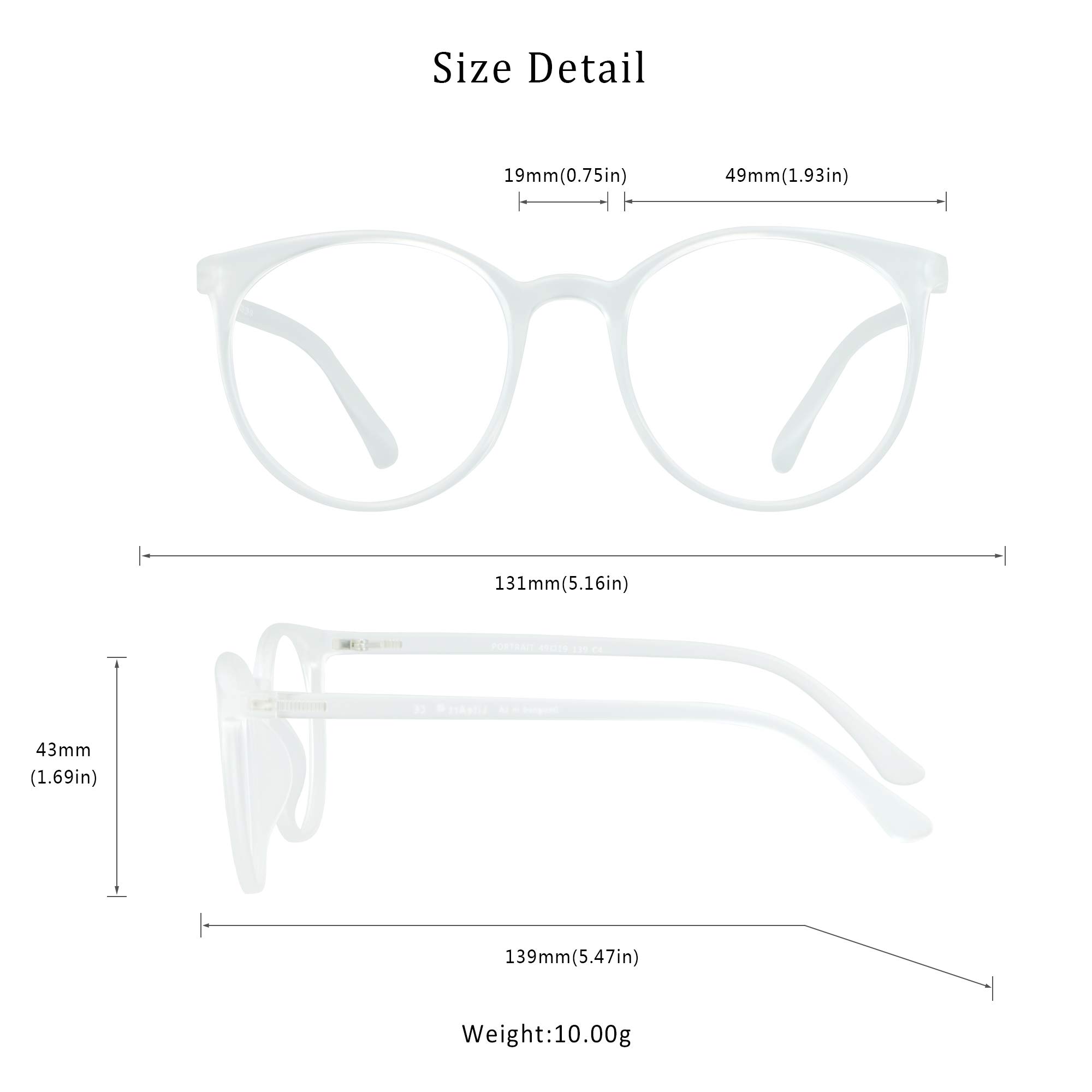 LifeArt Blue Light Blocking Glasses for Computer, Reading & Gaming - Reduce Eye Strain & Improve Sleep - Perfect for Office Work, Online Classes & Nighttime Screen Use