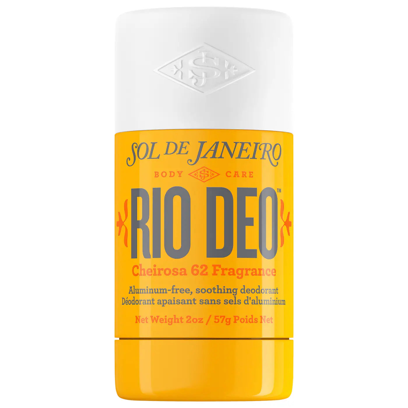 Sol de Janeiro Rio Deo Aluminum Free Deodorant - Natural & Vegan Deodorant for Women & Men - Fresh & Long-Lasting Protection - Perfect for Gym, Work & Daily Use