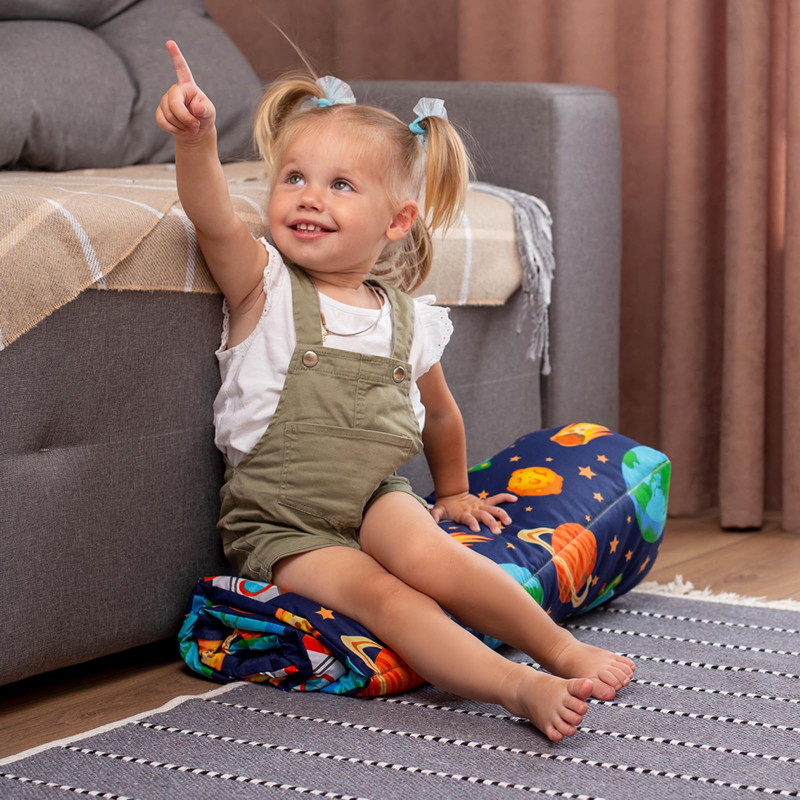 Woodandhearts Climbing Arch Cushion - Soft Play Toddler Floor Cushion for Kids | Montessori Climbing Pillow & Handmade Nursery Furniture | Perfect for Playrooms, Daycares & Indoor Play Areas