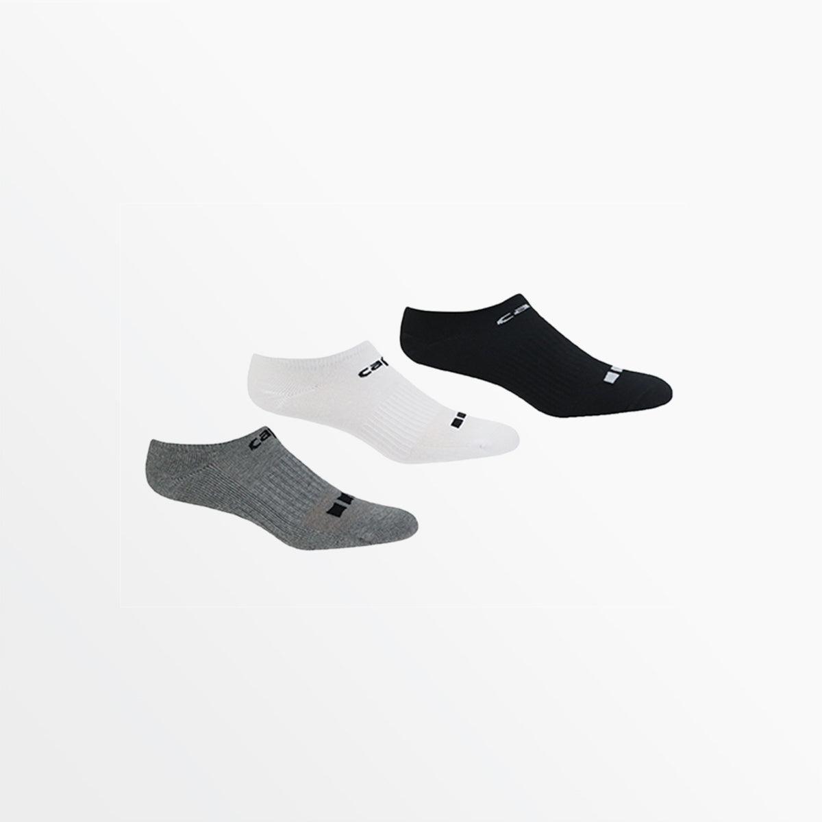BASICS CS Cool Cushioned No Show Socks - Breathable Invisible Socks for Women & Men - Perfect for Sneakers, Loafers & Casual Shoes