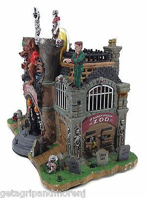 Lemax Spooky Town Halloween Village Set - Transylvania Zoo Monsters Costume & Decorations for Halloween Party, Home Display & Collectibles