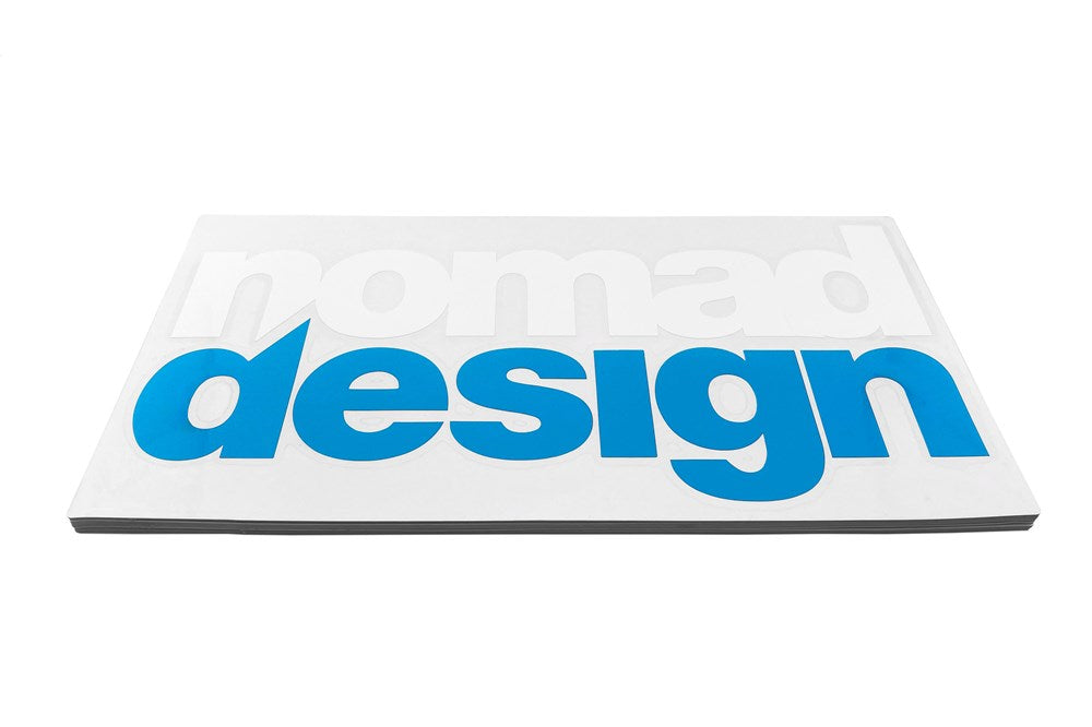 Nomad Design Sticker - Premium Vinyl Decals for Laptops, Phones & Water Bottles | Durable, Waterproof & Customizable - Perfect for Personalizing Tech Gadgets & Travel Accessories