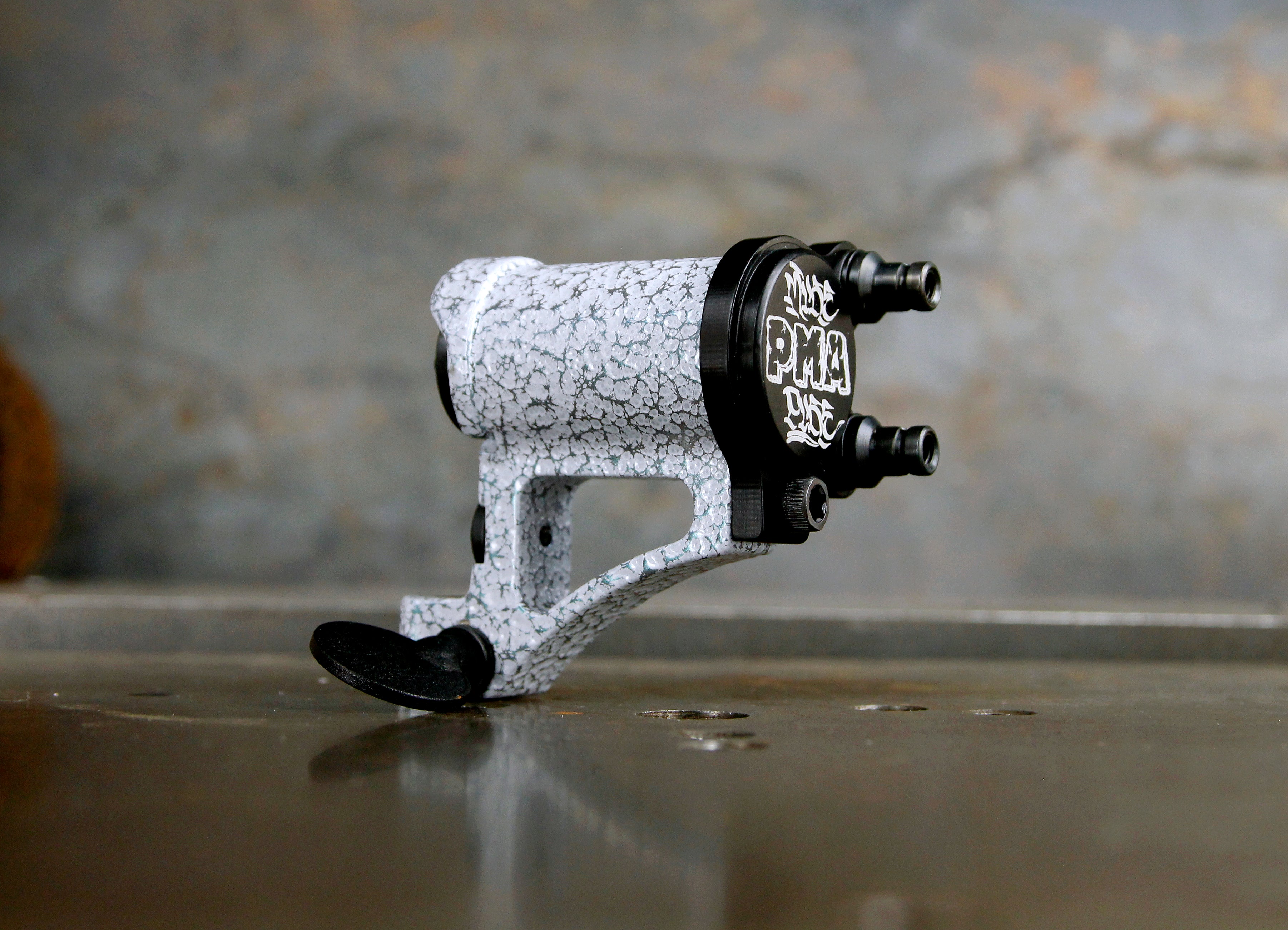 Limited Edition Mike Pike PMA Direct Drive Rotary Palleon Panther White - Perfect for DJs, Music Producers & Live Performances