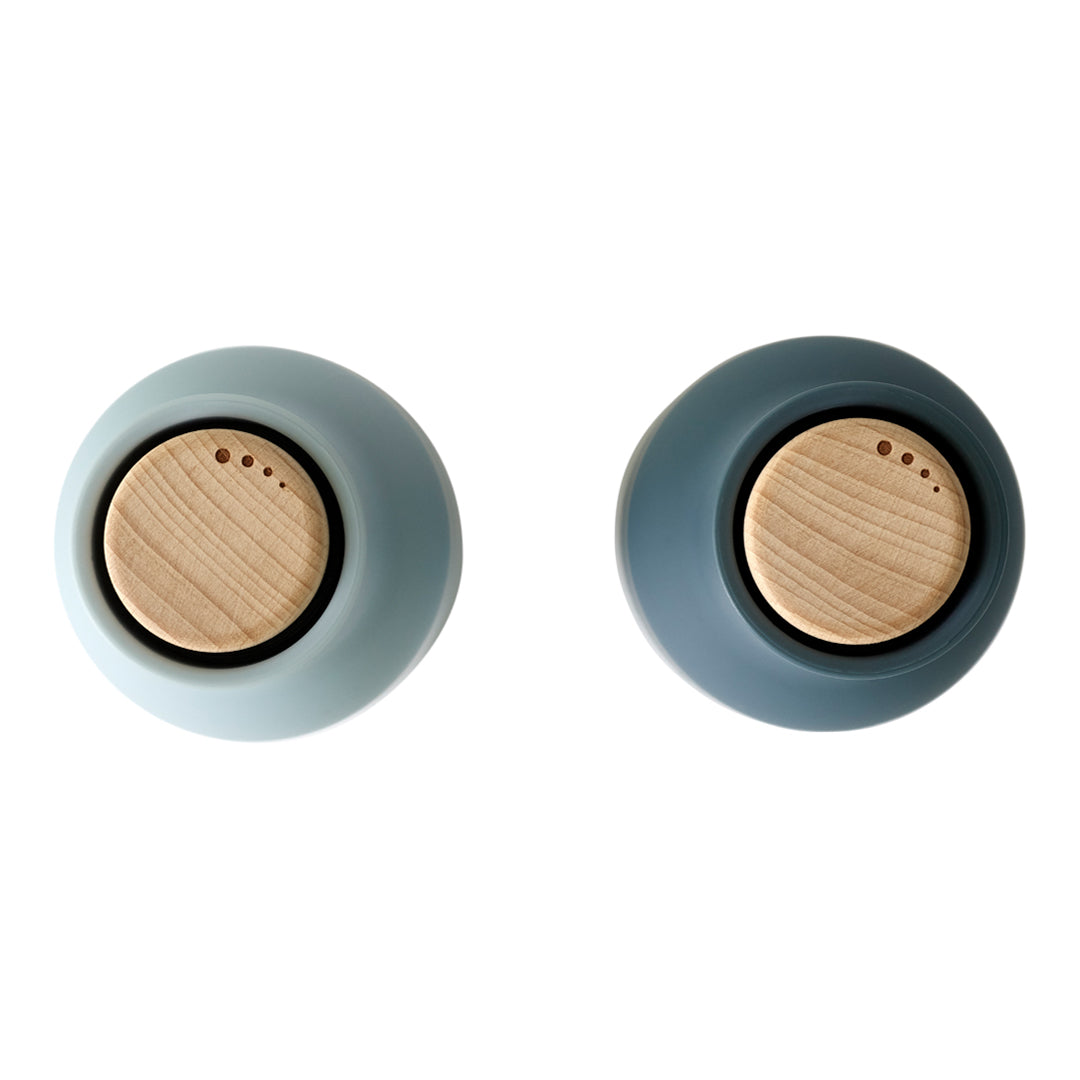 Premium Glass Bottle Grinder (2-Pack) - Spice & Herb Grinder for Kitchen, Travel, and Outdoor Cooking - Perfect for Salt, Pepper, and Seasonings