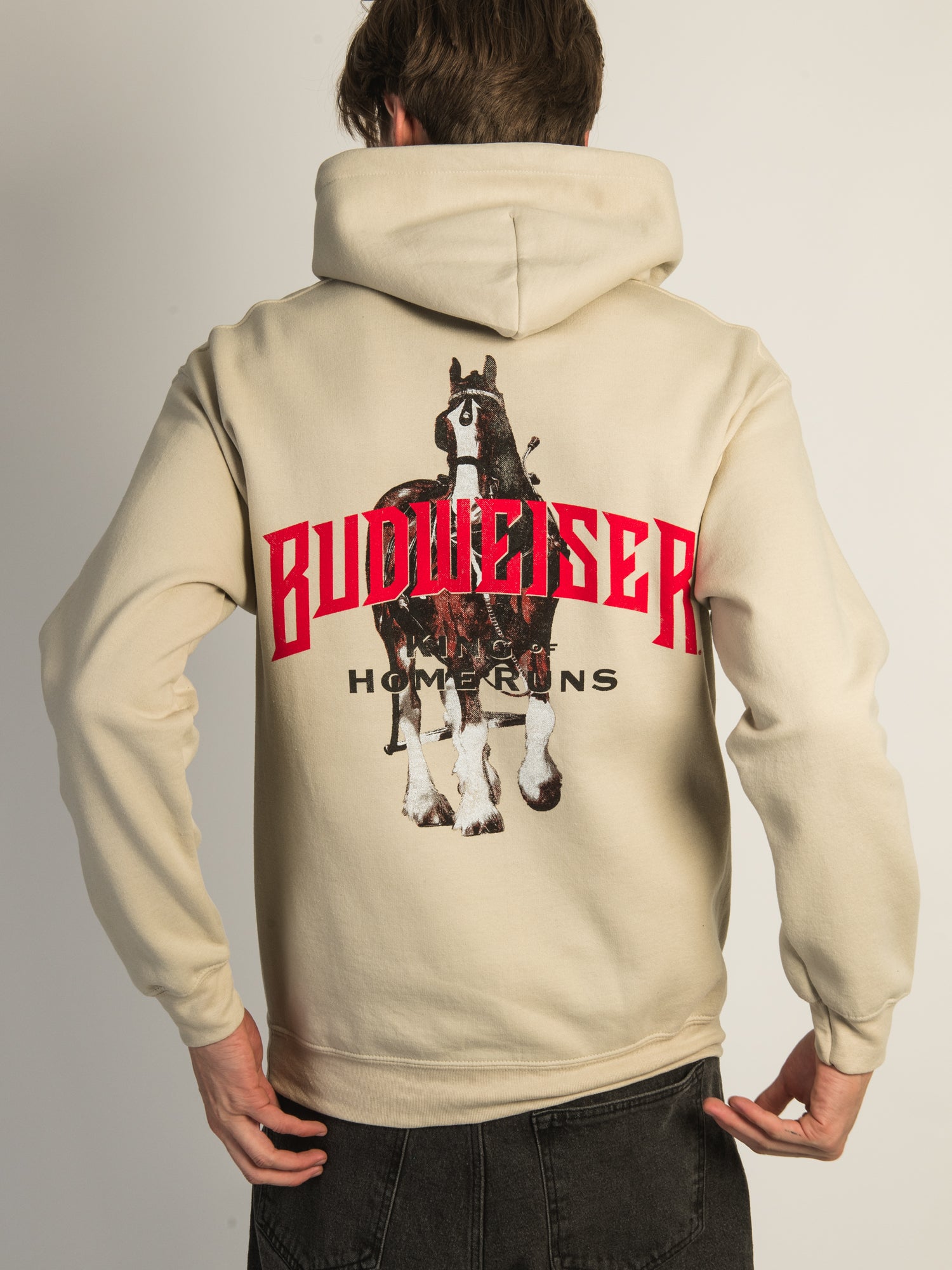 Budweiser Clydesdale Pullover Hoodie - Stylish & Comfortable Sweatshirt for Men & Women - Perfect for Casual Wear, Sports & Outdoor Activities