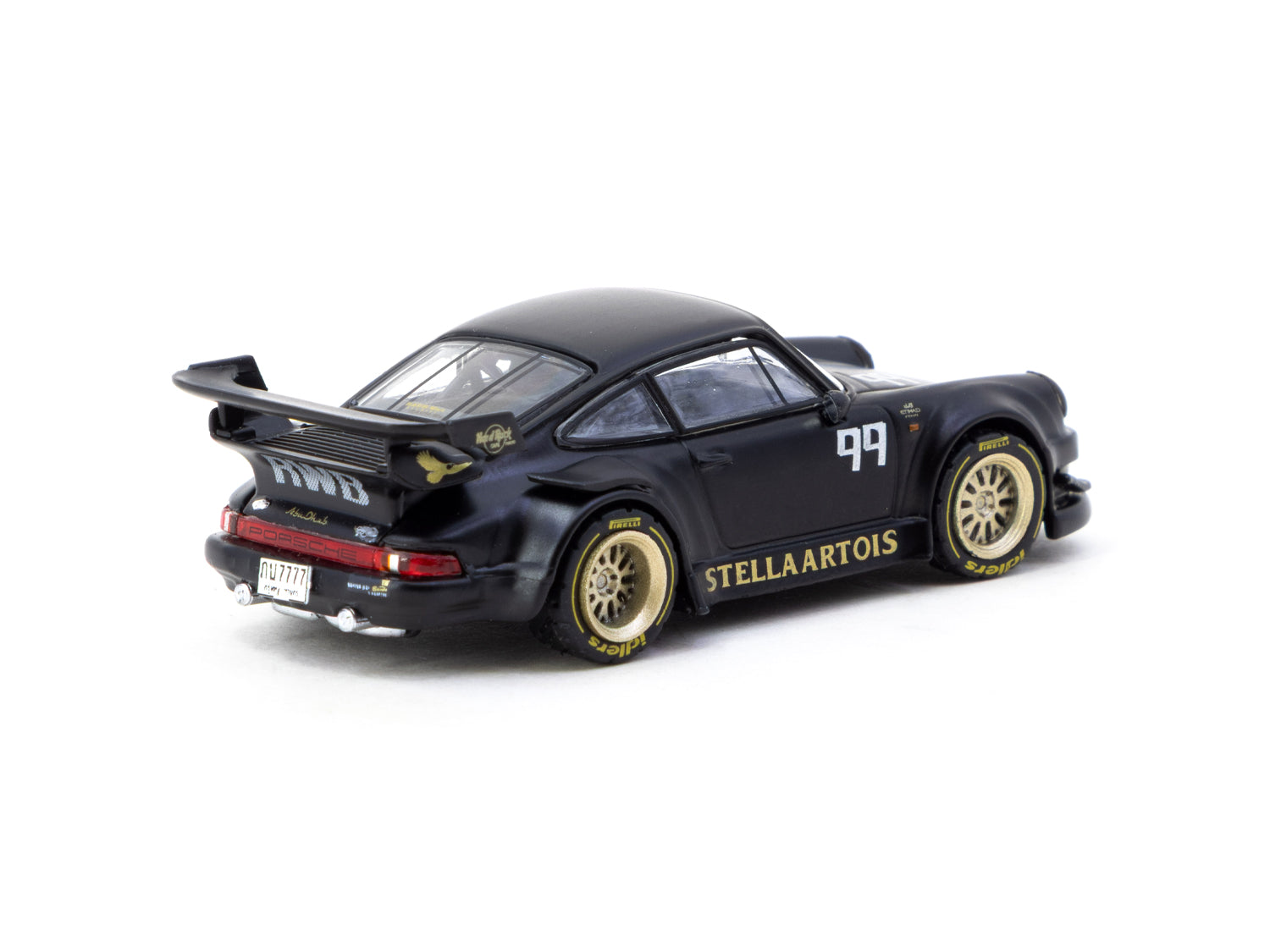 Tarmac Works 1/64 Scale RWB 930 Stella Boost Porsche - 12 Hours Endurance Race 2018 Limited Edition - Stance Garage 2025 Special Collector's Model - Perfect for Diecast Car Display, Racing Enthusiasts & Gift Giving