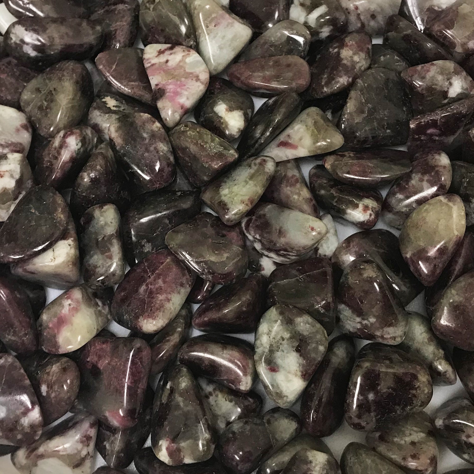 1 lb Natural Ruby Tourmaline Tumbled Stones - Bulk Healing Crystals for Reiki, Meditation & Jewelry Making - Raw Gemstones for Energy Work & Spiritual Healing